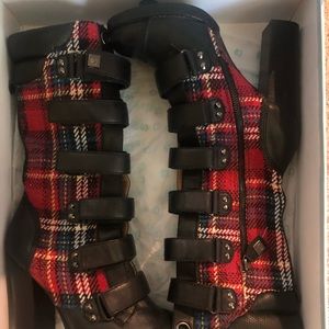 ROUGH JUSTICE TALL GOTH/WITCHY BOOTS